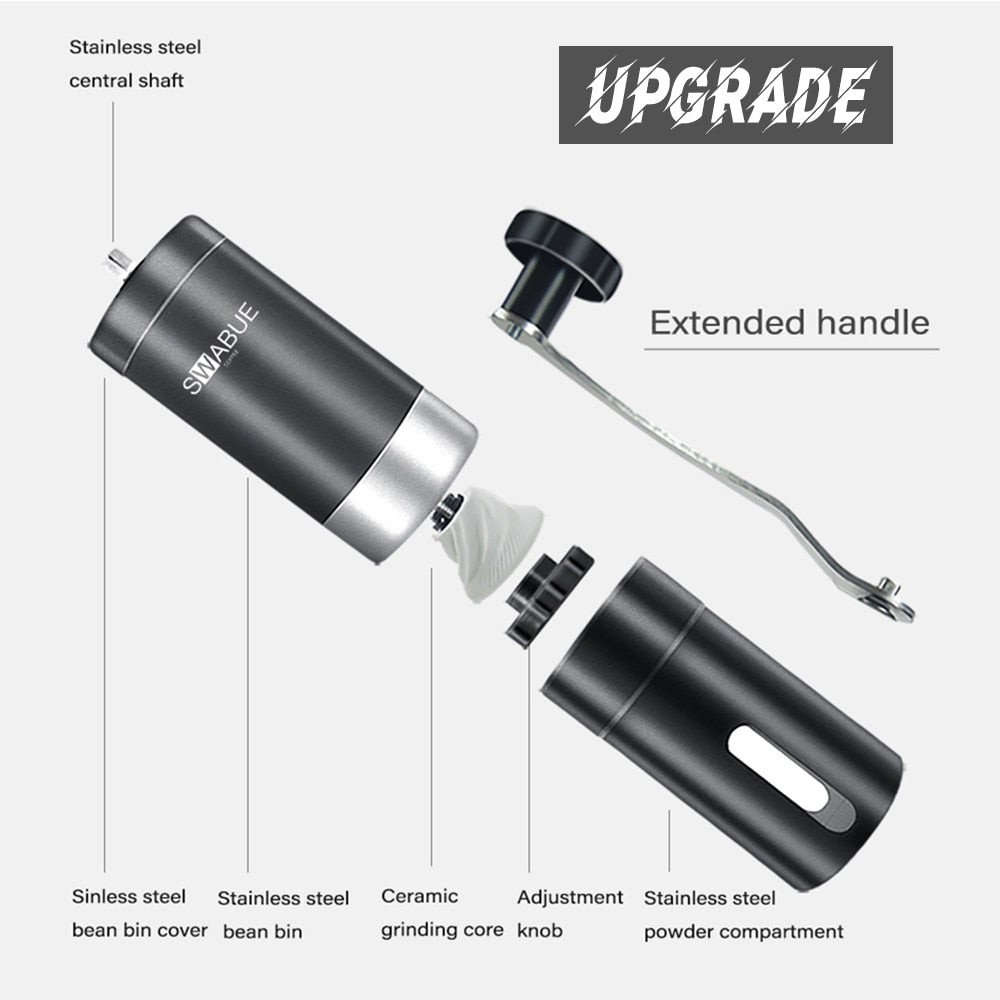 V60 Coffee Set Coffee Accessories Manual Grinder Mill Glass Pot with Filter Dripper Gooseneck Kettle Specialized Barista V60 Kit