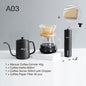 V60 Coffee Set Coffee Accessories Manual Grinder Mill Glass Pot with Filter Dripper Gooseneck Kettle Specialized Barista V60 Kit