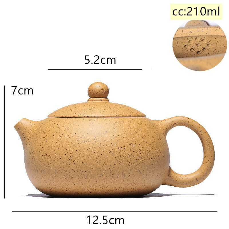 Yixing Classic Tea Pot Purple Clay Xi Shi Teapots Ore Beauty Kettle 188 Ball Hole Filter Handmade Tea Set Customized Gifts